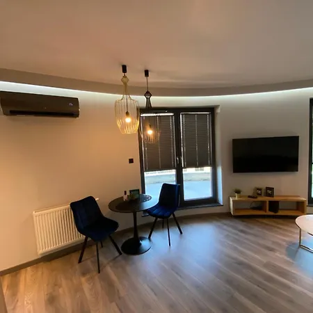 Apartman Beautiful Apartment- Free Garage- Wislane Tarasy Krakkó