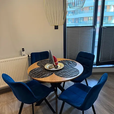Beautiful Apartment- Free Garage- Wislane Tarasy Apartment *