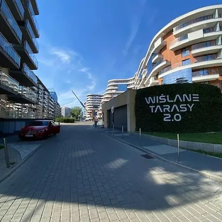 アパート Beautiful Apartment- Free Garage- Wislane Tarasy